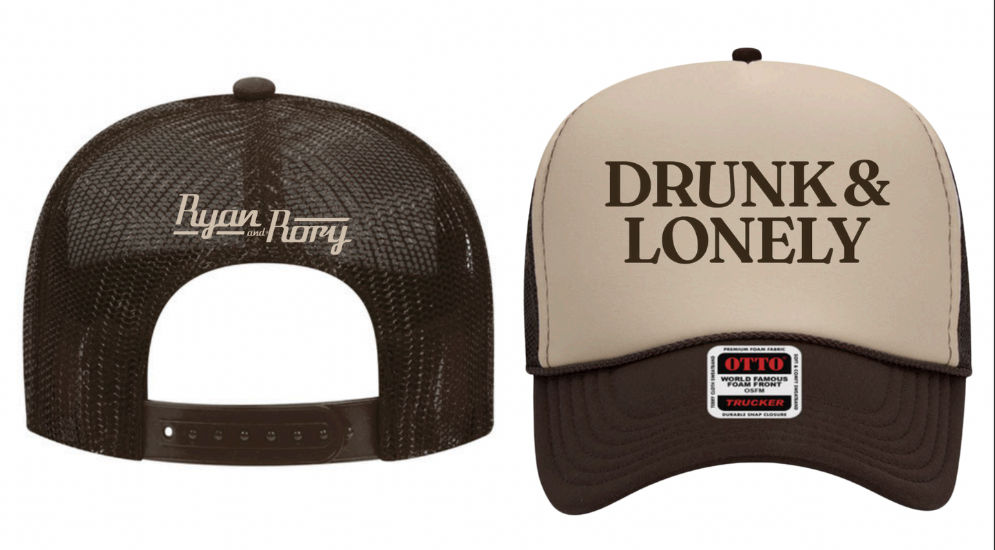 Drunk & Lonely Trucker Hat